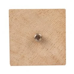 Dritz Furniture Legs & Feet Tapered Square Bun Feet, Natural, 2 Pc