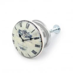 Dritz Outlet Ceramic Clock Face Knob 9 Dritz Outlet Ceramic Clock Face Knob