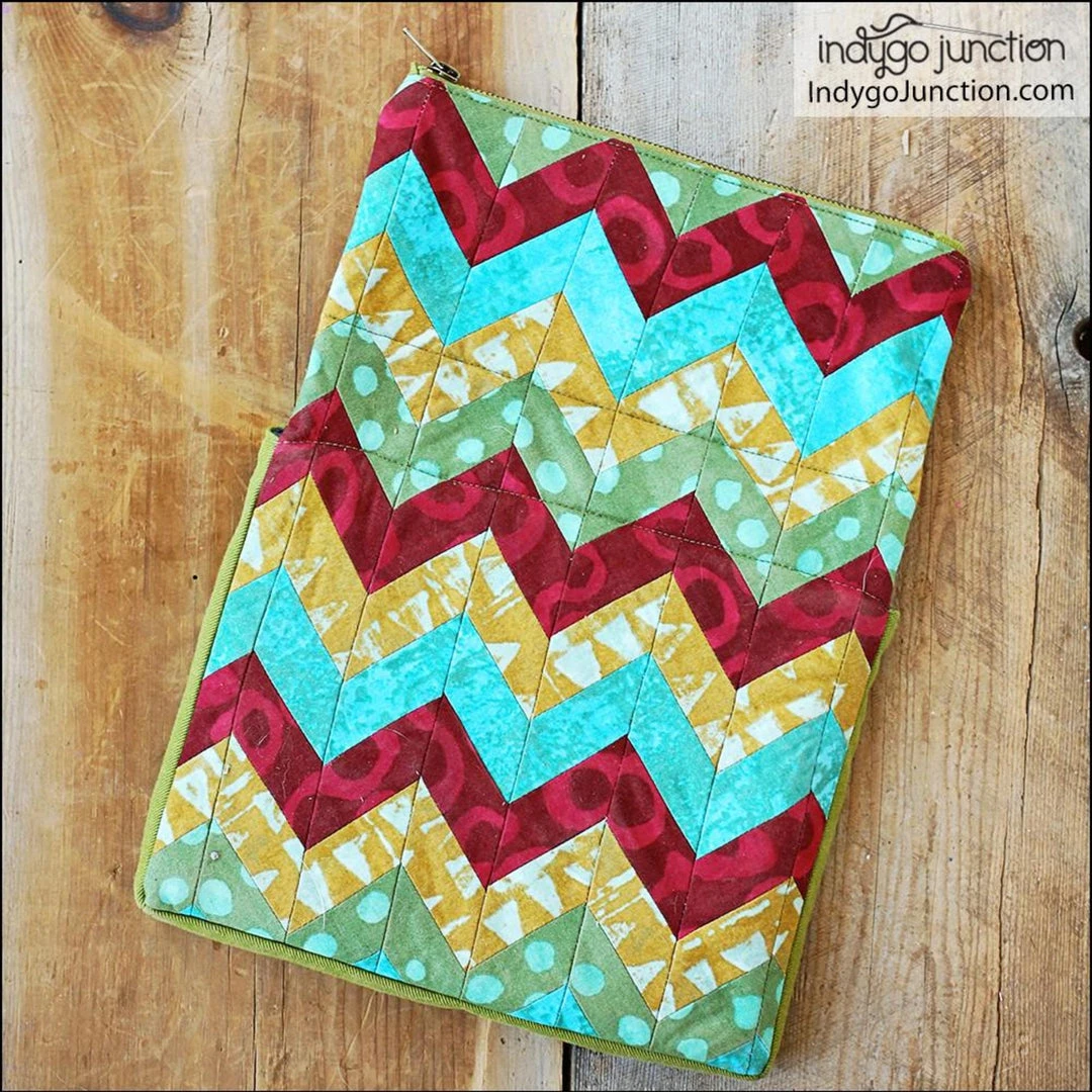 Indygo Junction Quilted Chevron Travel Tech Pouch Pattern, PDF Download Purses & Accessories 7 Indygo Junction Quilted Chevron Travel Tech Pouch Pattern, PDF Download Purses & Accessories