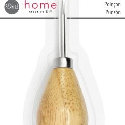 Dritz Awl With Wooden Handle Tools & Accessories