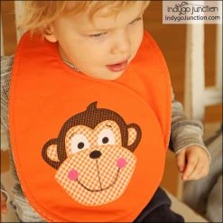 Indygo Junction Apparel Reversible Crossover Applique Bibs Pattern