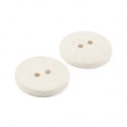 Dritz Buttons & Cover Buttons Recycled Cotton Round Button, 18mm, 3 Pc