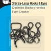 Dritz Hooks & Eyes, 3 Pc, Black 2 Dritz Hooks & Eyes, 3 Pc, Black