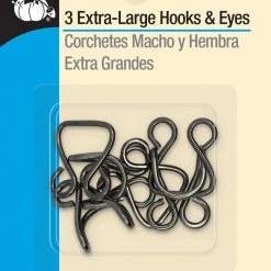 Dritz Hooks & Eyes, 3 Pc, Black