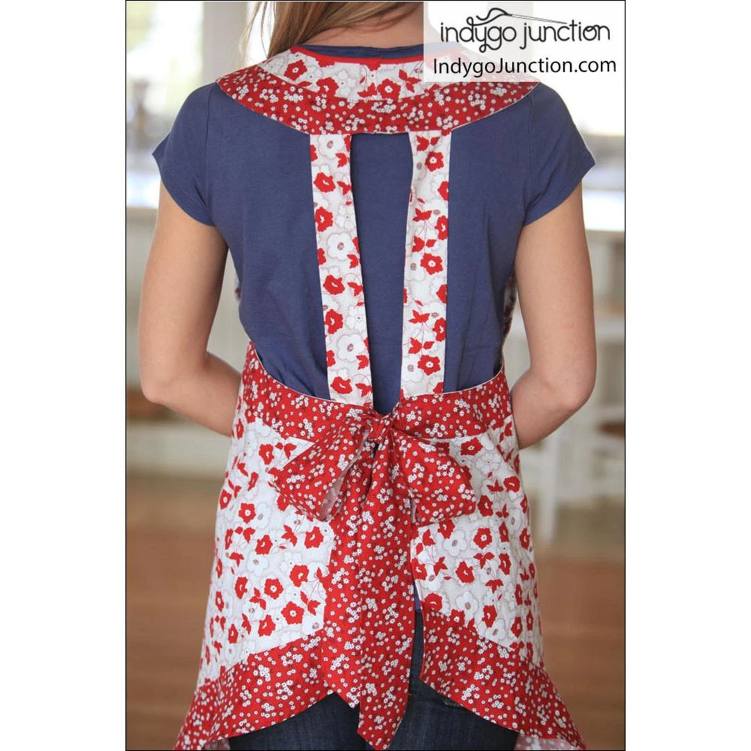 Indygo Junction All Day Apron Pattern, Shippable Aprons 6 Indygo Junction All Day Apron Pattern, Shippable Aprons
