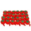 Dritz 2-3/4" Tomato Pin Cushion With Strawberry Emery Pins & Accessories