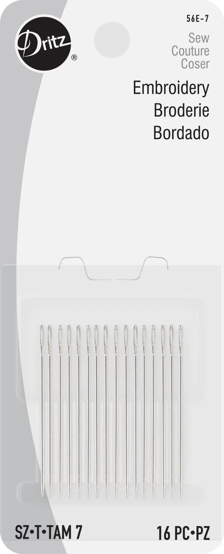 Dritz Embroidery Hand Needles Needles & Accessories 5 Dritz Embroidery Hand Needles Needles & Accessories