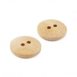 Dritz Sustainable Wood Round Button, 15mm, Beige, 4 Pc Buttons & Cover Buttons 12 Dritz Sustainable Wood Round Button, 15mm, Beige, 4 Pc Buttons & Cover Buttons
