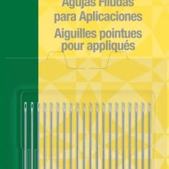 Dritz Appliqué Sharps, Size 9, 20 Pc Pins, Needles & Tacks