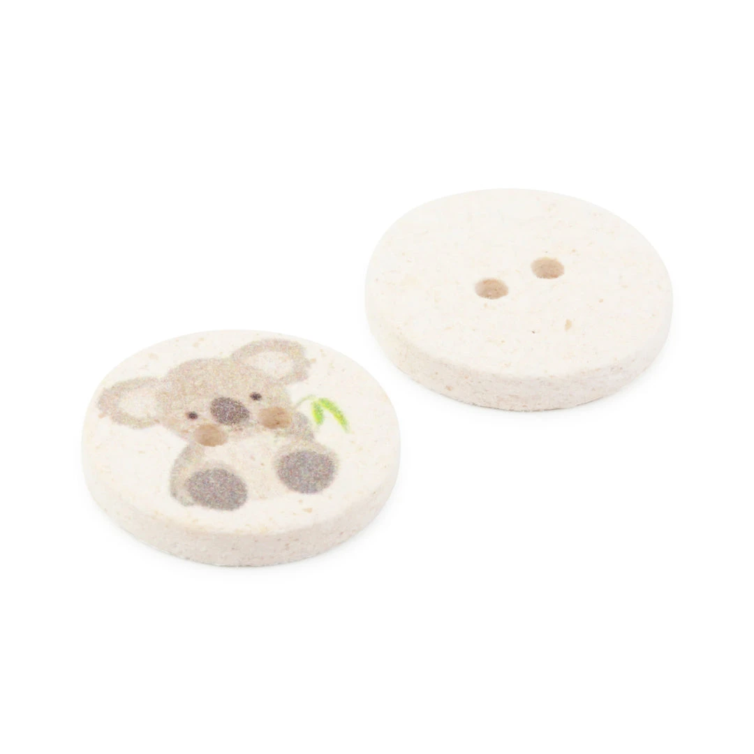 Dritz Recycled Cotton Koala Button, 18mm, 3 Pc 28 Dritz Recycled Cotton Koala Button, 18mm, 3 Pc