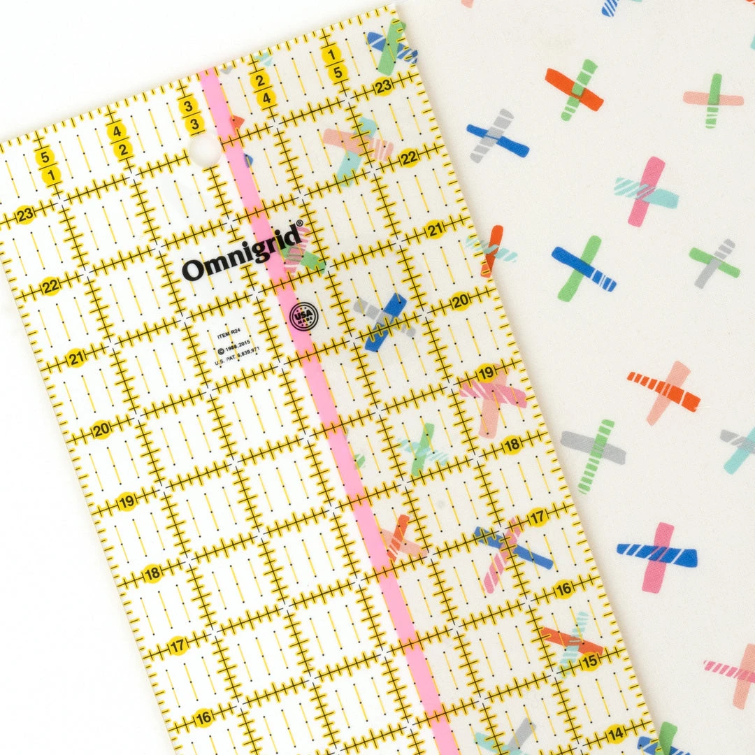 Omnigrid Glow-Line Tape, Transparent And Fluorescent 6 Omnigrid Glow-Line Tape, Transparent And Fluorescent