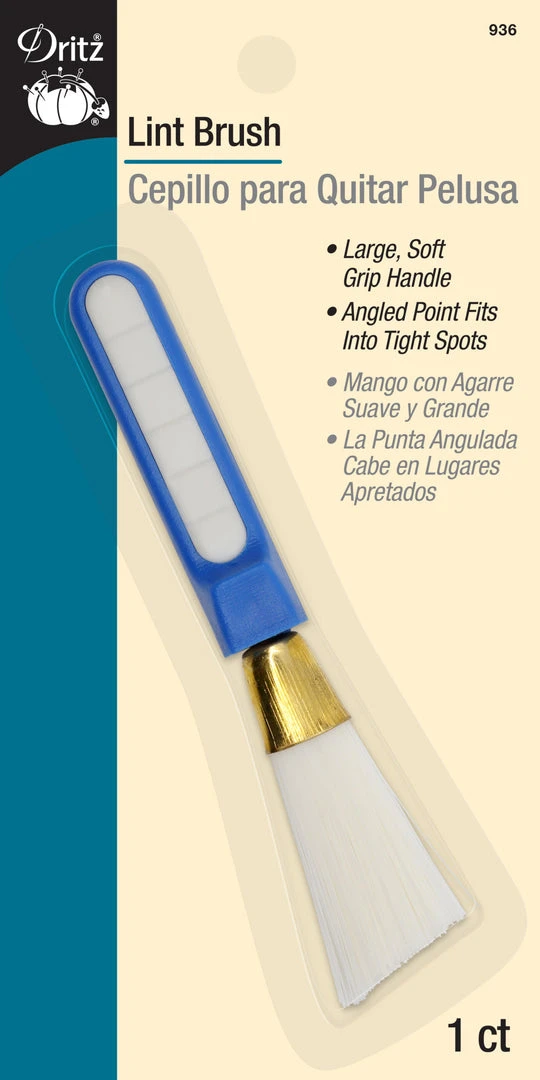 Dritz Lint Brush, Angled Point Machine Accessories 3 Dritz Lint Brush, Angled Point Machine Accessories