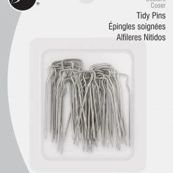 Dritz Pins & Accessories Tidy Pins, Nickel, 25 Pc
