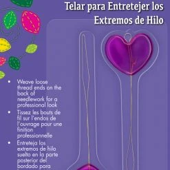 LoRan Embroidery Tail End Weaver, 2 Pc