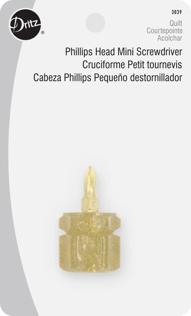 Dritz Machine Accessories Phillips Head Mini Screwdriver 3 Dritz Machine Accessories Phillips Head Mini Screwdriver