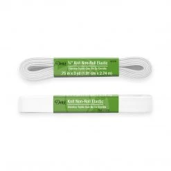 Dritz 3/4" Knit Non-Roll Elastic, White