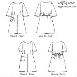 Indygo Junction The Boardwalk Dress Pattern Apparel