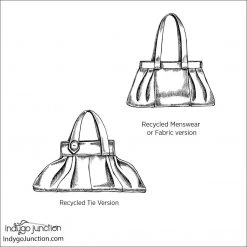 Indygo Junction Thrifted Fashion Bag Pattern, PDF Download