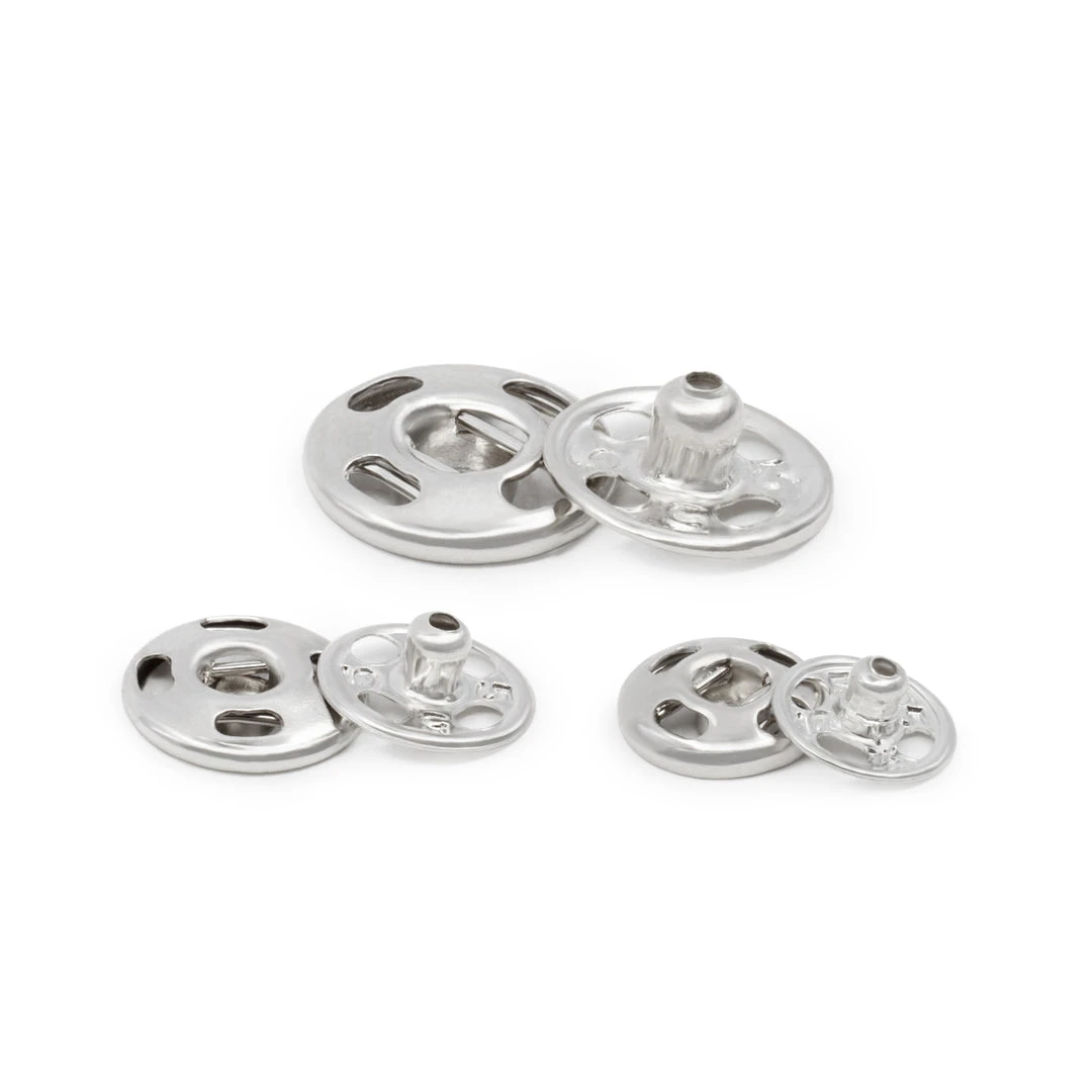 Dritz Sew-On Snaps, 36 Sets, Assorted Sizes, Nickel 4 Dritz Sew-On Snaps, 36 Sets, Assorted Sizes, Nickel