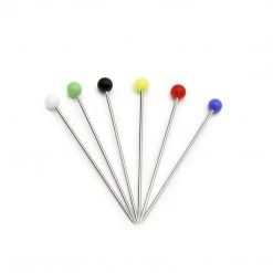 Dritz 1-1/4" Glass Head Pins, Assorted Pins & Accessories 12 Dritz 1-1/4