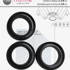 Dritz 1-9/16" Curtain Grommets, 8 Sets
