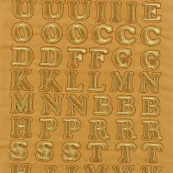 Dritz Embroidery Iron-on Letters, 1 Sheet Lettering & Embellishments