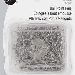 Dritz 1-1/16" Ball Point Pins, Nickel, 400 Pc