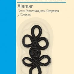 Dritz 2" Frog Closure Set, Black