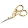 Prym Scissors & Tools 3-1/2" Stork Embroidery Scissors, Gold 1 Prym Scissors & Tools 3-1/2" Stork Embroidery Scissors, Gold