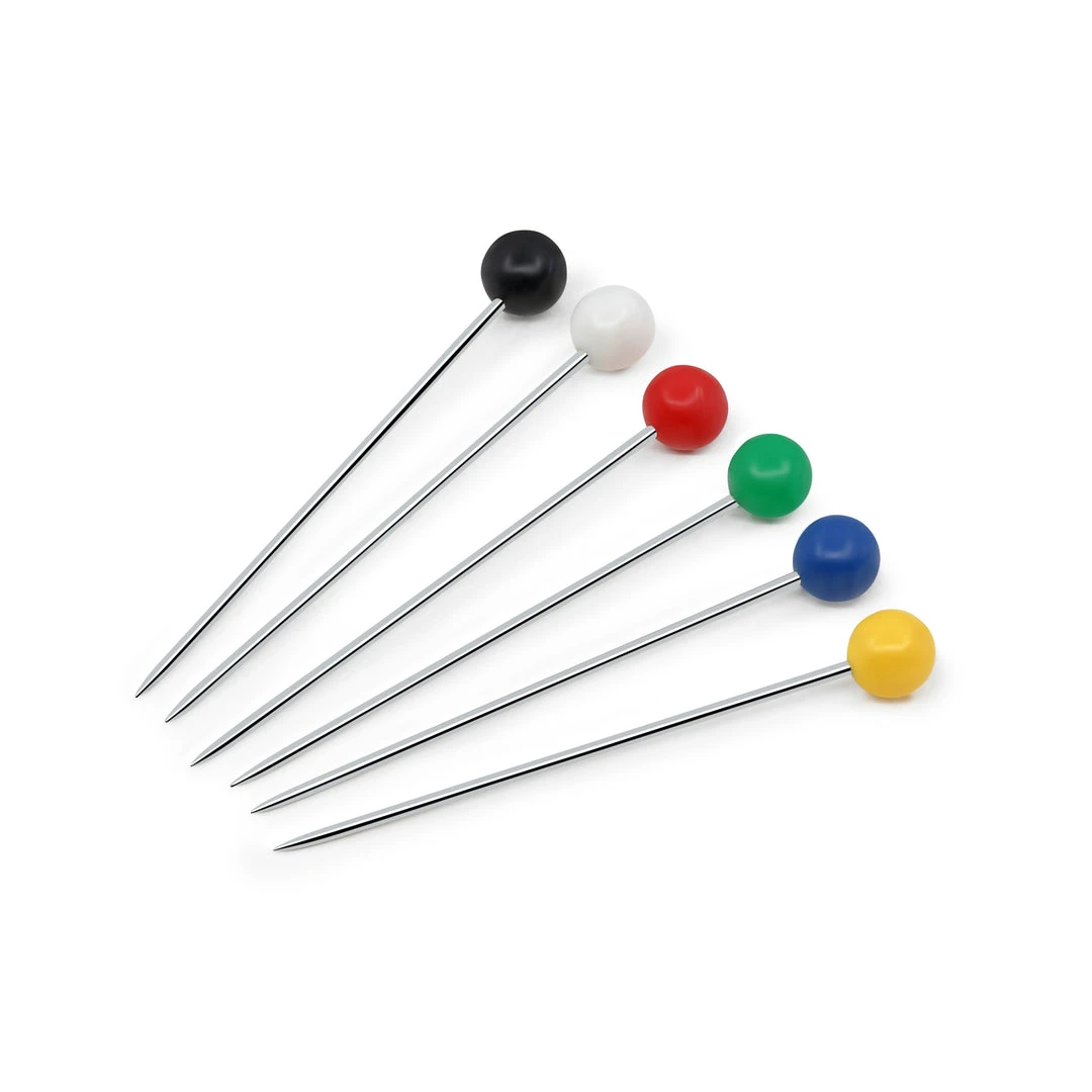 Dritz Pins & Accessories 1-1/4" Color Ball Pins, Assorted, 100 Pc 6 Dritz Pins & Accessories 1-1/4" Color Ball Pins, Assorted, 100 Pc