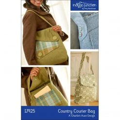 Indygo Junction Country Courier Bag Pattern Purses & Accessories