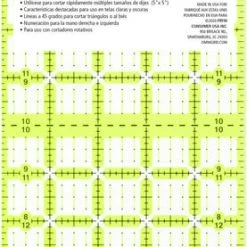Omnigrid Non-Slip Rectangle Ruler, Neon Quilting Rulers
