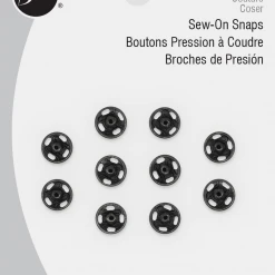 Dritz Sew-On Snaps, 10 Sets, Size 1/0 14 Dritz Sew-On Snaps, 10 Sets, Size 1/0