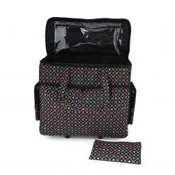 Dritz Sewing Baskets & Storage Sewing Machine 2-Wheel Tote 28 Dritz Sewing Baskets & Storage Sewing Machine 2-Wheel Tote