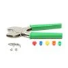 Dritz Snap Pliers For 3/8" Open-Ring & 7/16" Pearl Snaps, Green