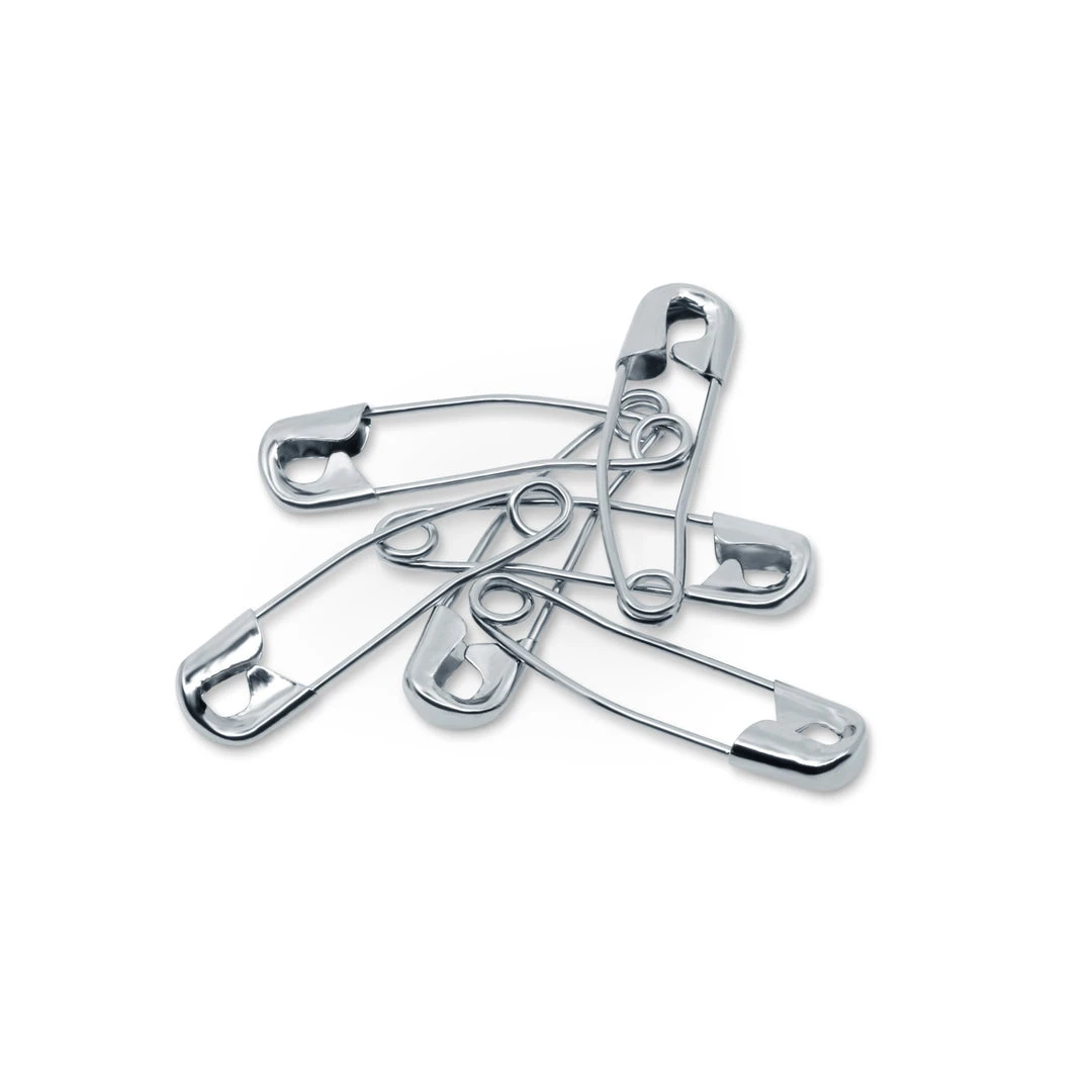 Dritz 1-1/16" Curved Safety Pins, Nickel, 50 Pc Pins & Accessories 6 Dritz 1-1/16" Curved Safety Pins, Nickel, 50 Pc Pins & Accessories