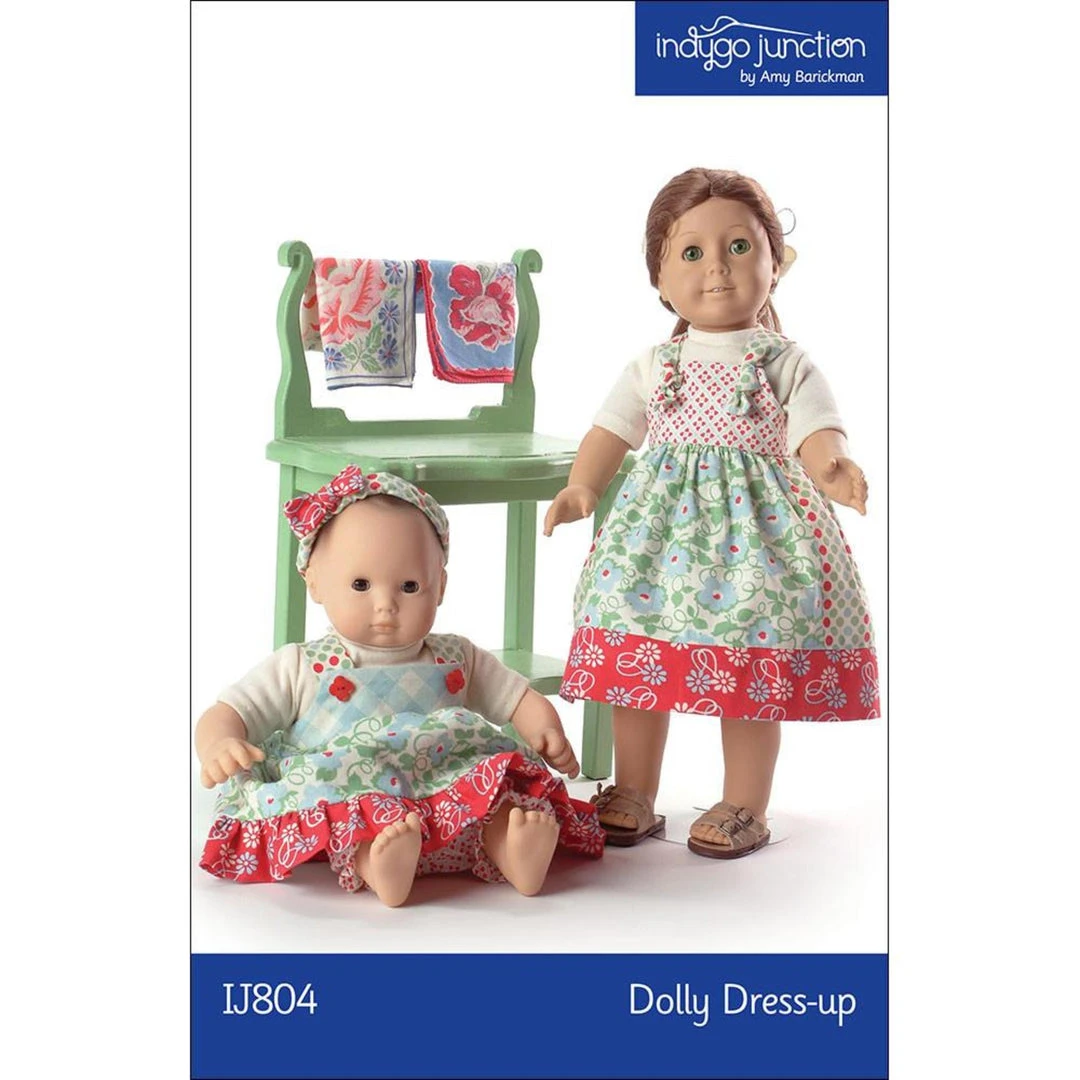 Indygo Junction Dolly Dress-up Pattern, PDF Download Crafts & Toys 3 Indygo Junction Dolly Dress-up Pattern, PDF Download Crafts & Toys