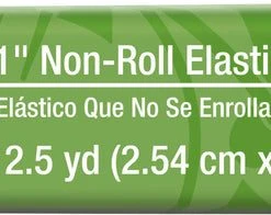 Dritz 1" Non-Roll Elastic, Black