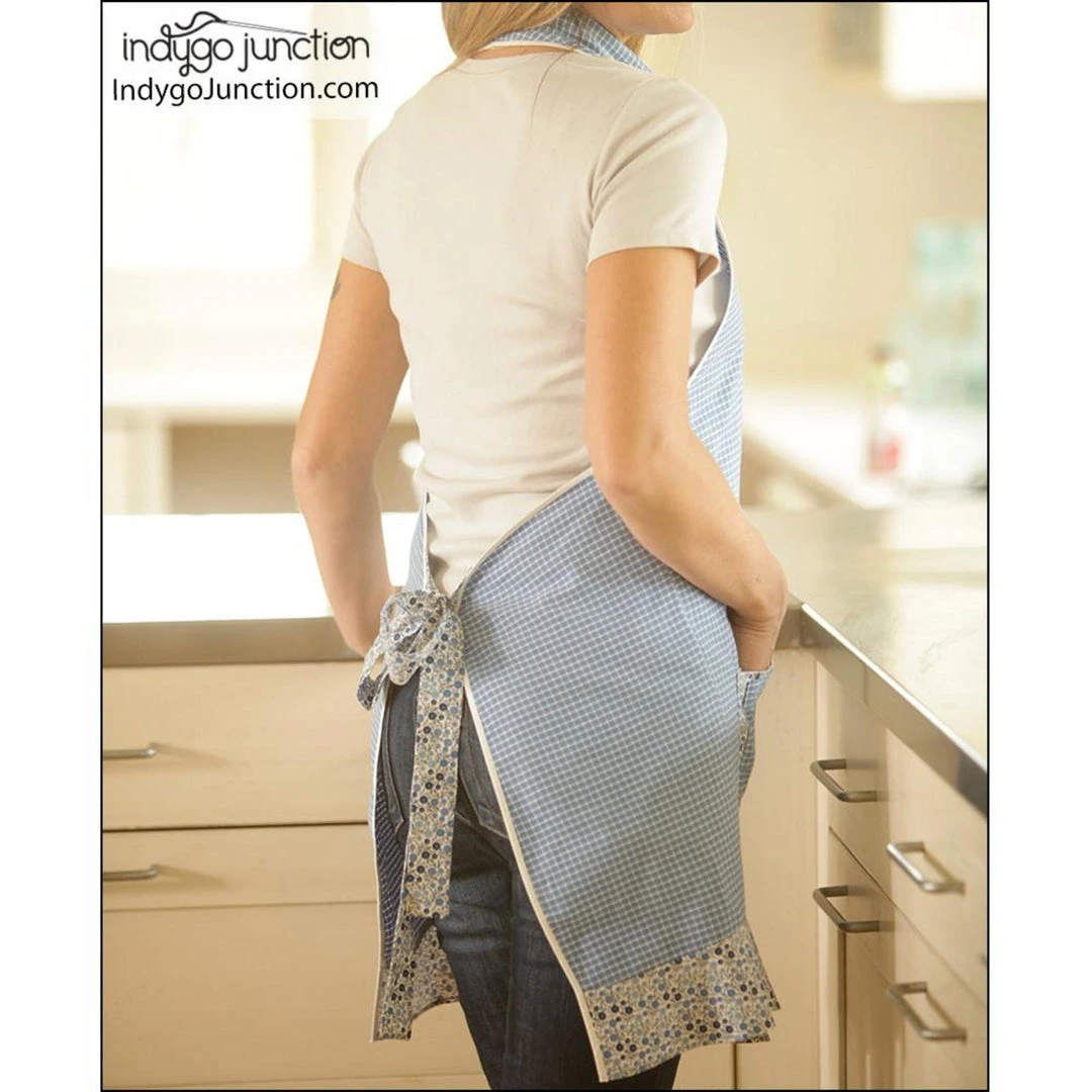 Indygo Junction Kitchen Shirt Tales Recycled Apron Pattern 7 Indygo Junction Kitchen Shirt Tales Recycled Apron Pattern