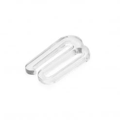 Dritz Hooks & Eyes 1" Swim Suit Bra Hooks, 2 Pc, Clear