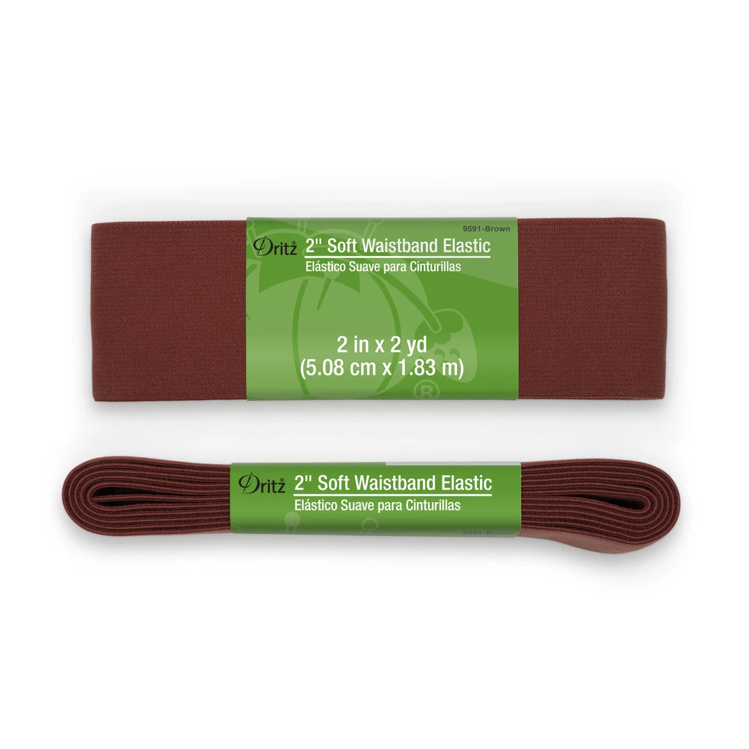 Dritz 2" Soft Waistband Elastic, 2 Yd 24 Dritz 2" Soft Waistband Elastic, 2 Yd
