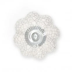 Dritz Hooks & Knobs Ceramic Scallop Knob 18 Dritz Hooks & Knobs Ceramic Scallop Knob