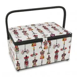 Dritz Rectangular Sewing Basket, XL Sewing Baskets & Storage