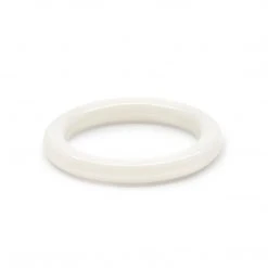Dritz Rings & Swivel Hooks 1-1/8" Plastic Rings, White, 14 Pc