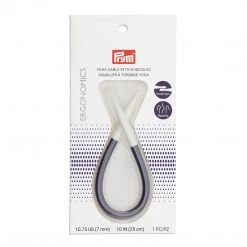 Prym Knitting Needles 10" Yoga Cable-Stitch Needle, US 10.75 (7mm)