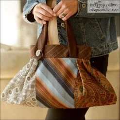Indygo Junction Thrifted Fashion Bag Pattern, PDF Download