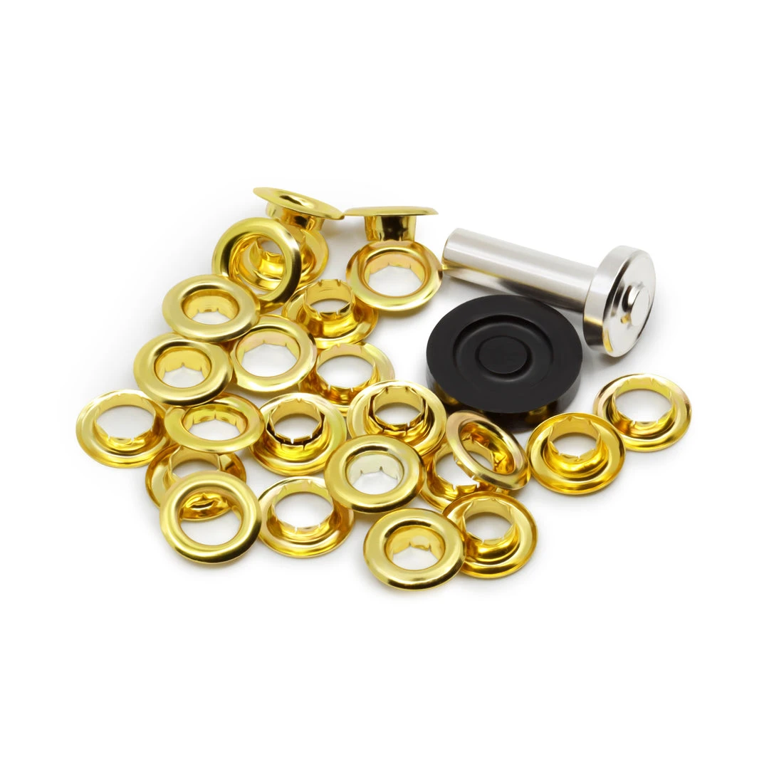 Dritz Eyelets, Grommets & Rivets 1/4" Large Eyelets, 15 Sets 13 Dritz Eyelets, Grommets & Rivets 1/4" Large Eyelets, 15 Sets