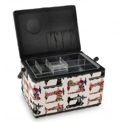 Dritz Rectangular Sewing Basket, Large