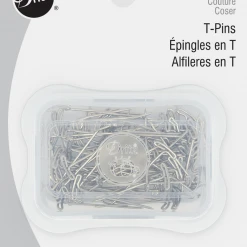 Dritz 1" T-Pins, Nickel, 75 Pc