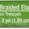Dritz 3/4" Black Braided Elastic, 3 Yd
